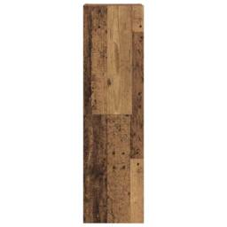 Berkfield Home Wall Mounted TV cabinets 6 pcs Old Wood Engineered Wood in Brown - thumbnail 8