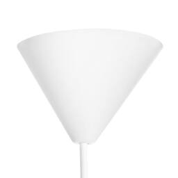 Wyld and Coco Cotton Shade Pendant Lamp White Modern Ceiling Light - thumbnail 8
