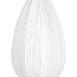 Wyld and Coco Cotton Shade Pendant Lamp White Modern Ceiling Light - thumbnail 2