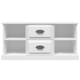 Berkfield Home TV Cabinet White 99.5x35.5x48 cm Engineered Wood - thumbnail 6