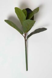 Homescapes Artificial Ficus Branch, 46 cm in Green - thumbnail 4