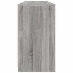 Berkfield Home Sideboard with LED Lights Grey Sonoma 163x37x67 cm - Size: 163 x 37 x 67 cm - thumbnail 7