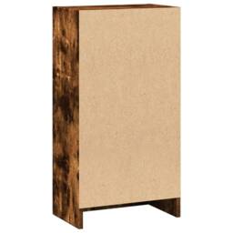 Berkfield Home Bookcase Smoked Oak 40x24x76 cm Engineered Wood in Brown - Size: 40 x 24 x 76 cm - thumbnail 6