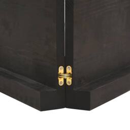 Berkfield Home Table Top Dark Grey 180x40x(2-6) cm Treated Solid Wood Live Edge - thumbnail 4
