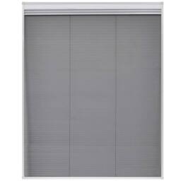 Berkfield Home Plisse Insect Screen for Windows Aluminium 80x100 cm with Shade in Black - thumbnail 4