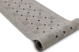 RugsX Sizal Floorlux Runner in Silver - Size: 200 cm x 100 cm - thumbnail 3