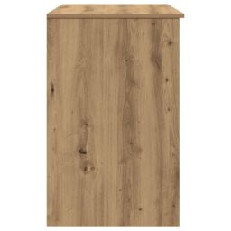 Berkfield Home Desk Artisan Oak 86x49x76 cm Engineered Wood in Brown - Size: 86 x 49 x 76 cm - thumbnail 7