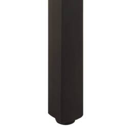 Berkfield Home Dining Table 160x80x76 cm Rough Mango Wood in Brown - Size: 160 x 80 x 76 cm - thumbnail 5