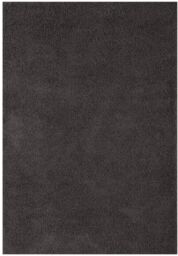 THE RUGS Soft Plain High Pile Shaggy Rugs & Runners Living Room Bedroom 380 in Dark Grey - Size: 120 cm x 170 cm - thumbnail 2