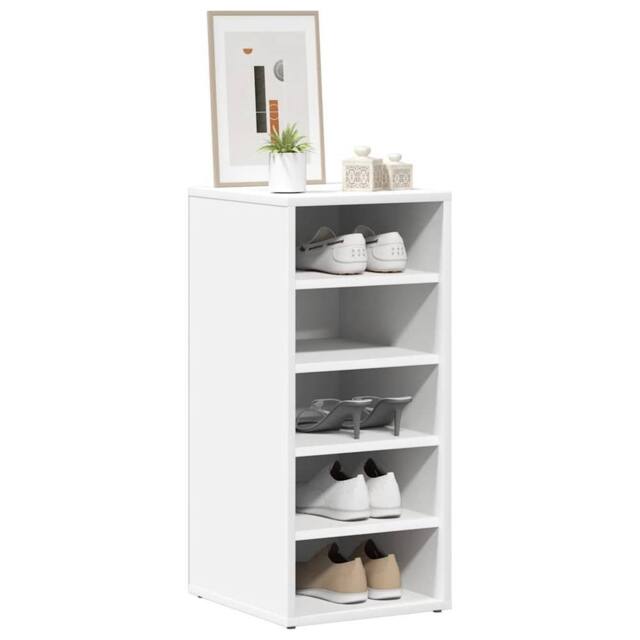 Berkfield Home Shoe Cabinets 2 pcs White 31.5x35x70 cm Engineered Wood - image 1