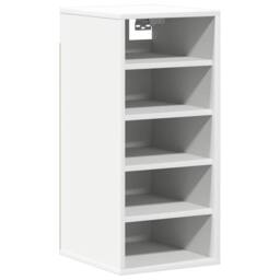 Berkfield Home Shoe Cabinets 2 pcs White 31.5x35x70 cm Engineered Wood - thumbnail 4