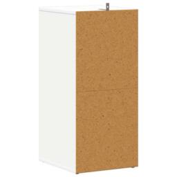 Berkfield Home Shoe Cabinets 2 pcs White 31.5x35x70 cm Engineered Wood - thumbnail 8