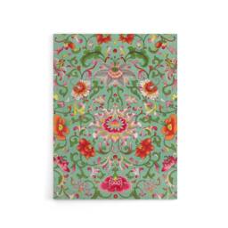 "Artery8 Owen Jones Colorful Chinese Floral Pattern Canvas Wall Art Print - Size: W12"" x H16""" - thumbnail 1