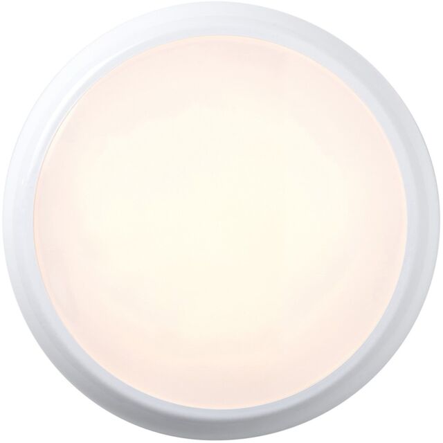 Loops Commercial IP65 Emergency Bulkhead Light - 18W CCT LED - Corridor Microwave Lamp - image 1