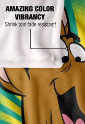 Scooby-Doo! Scooby-Doo Burst Logo Silky Touch Super Soft Throw Blanket 152 X 127 cm in White - thumbnail 4