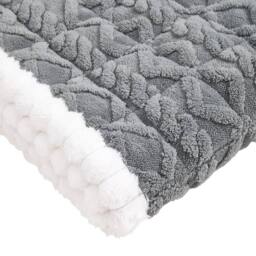 SPETLEK Thick Warm Plush Sofa Slip Covers Non Slip 70X210cm in Grey - Size: 100 cm x 190 cm - thumbnail 3