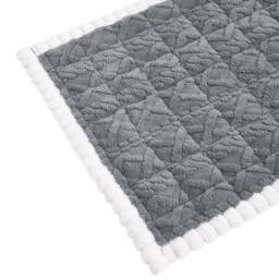 SPETLEK Thick Warm Plush Sofa Slip Covers Non Slip 70X210cm in Grey - Size: 100 cm x 190 cm - thumbnail 4