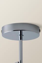 ValueLights Mia Pair of 3 Way Silver Ceiling Bar Light - thumbnail 6