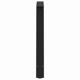Berkfield Home Modern Coffee Table Legs A-Shaped 2 pcs Black¬†80x(72-73) cm Steel in Black - thumbnail 6