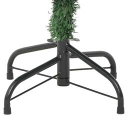 Berkfield Home Dense Artificial Christmas Tree with Steel Stand 210 cm 910 Branches in Green - thumbnail 5