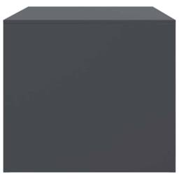 Berkfield Home Sturdy Coffee Table Anthracite 67x50x44 cm Steel in Charcoal - Size: 67 x 50 x 44 cm - thumbnail 8