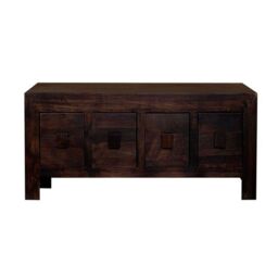 Jaipur Furniture Ltd 8 Draw Coffee Table - Mango Wood - L55 x W118 x H40 cm - Dark Finish in Brown - thumbnail 3