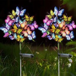 Garden Greatness 2 Pack Butterfly Solar Garden Stake Lights Outdoor LED - Size: 1 Pack - thumbnail 1