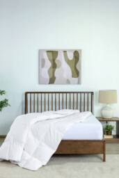 Martex Duck Feather & Down Summer Duvet - 4.5 Tog in White - Size: Single - thumbnail 5