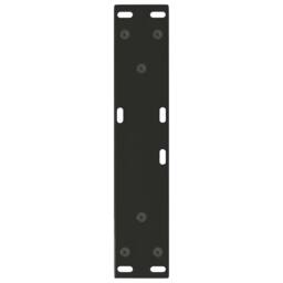 Berkfield Home Modern Dining Table Legs V-Shape 2 pcs Black 40x(30-31.3) cm Steel - thumbnail 7