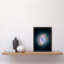 Artery8 Hubble Space Telescope Image Cat's Eye Planetary Nebula Dying Star Sculpture Gas Dust Spherical Mass Pulse Ejections Bright Bull's Eye - thumbnail 2