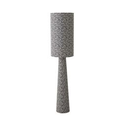 ValueLights Bertie Leopard Print Full Fabric Midi Floor Lamp in Tan - thumbnail 7