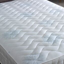 Bedmaster Brooklyn 1400 Pocket Sprung Memory Foam Mattress in White - Size: Double - thumbnail 2