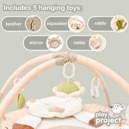 KandyToys Baby Activity Play Gym in Beige - thumbnail 2