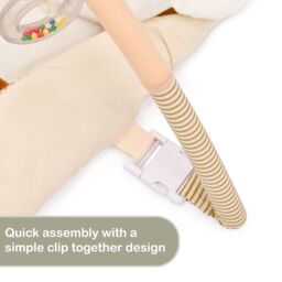 KandyToys Baby Activity Play Gym in Beige - thumbnail 4