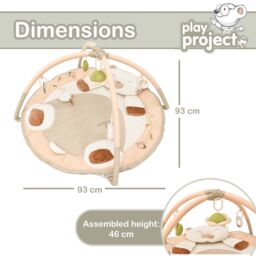 KandyToys Baby Activity Play Gym in Beige - thumbnail 6