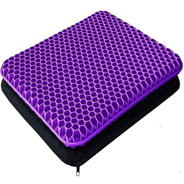 NESTLUNE Double Thick Honeycomb Gel Cooling Seat Cushion in Purple - Size: 100 cm x 190 cm - image 1