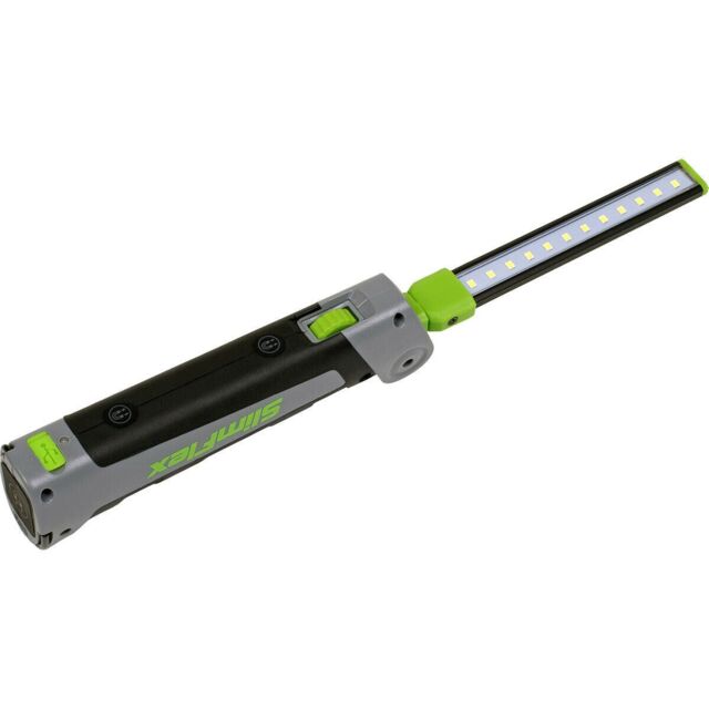 Loops Slimline Inspection Light - 12 SMD + 1W SMD LED - Rechargeable - 400 + 70 Lumens - image 1