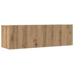 Berkfield Home 5 Piece TV Cabinet Set Wall-mounted Artisan Oak Engineered Wood - thumbnail 4
