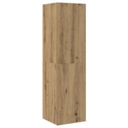 Berkfield Home 5 Piece TV Cabinet Set Wall-mounted Artisan Oak Engineered Wood - thumbnail 6