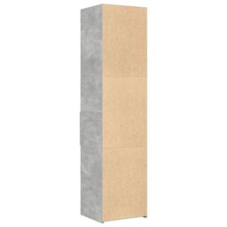 Berkfield Home Highboard Concrete Grey 45x42.5x185 cm Engineered Wood - thumbnail 6