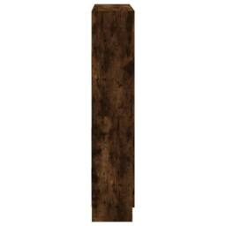 Berkfield Home Classic Book Cabinet Smoked Oak 82.5x30.5x150 cm Engineered Wood in Brown - thumbnail 6