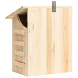 Berkfield Home Bat House Solid Firwood 30x20x38 cm in Brown - Size: 30 x 20 x 38 cm - thumbnail 2