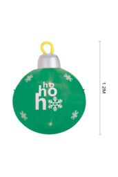 Living and Home 1.2M Christmas Inflatables Lights Large Bulb in Green - thumbnail 3