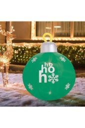 Living and Home 1.2M Christmas Inflatables Lights Large Bulb in Green - thumbnail 2