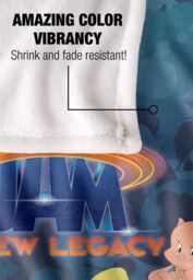 Warner Brothers Space Jam New Legacy Toon Squad Silky Touch Super Soft Throw Blanket in White - thumbnail 4