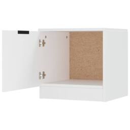 Berkfield Home Bedside Cabinets 2 pcs White 40x39x40 cm - Size: 40 x 39 x 40 cm - thumbnail 9