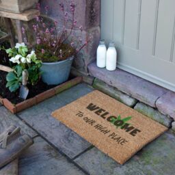Artsy Mats Welcome To Our High Place Doormat (60 x 40cm) in Brown - Size: 40 cm x 60 cm - thumbnail 3