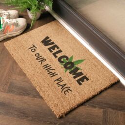 Artsy Mats Welcome To Our High Place Doormat (60 x 40cm) in Brown - Size: 40 cm x 60 cm - thumbnail 2