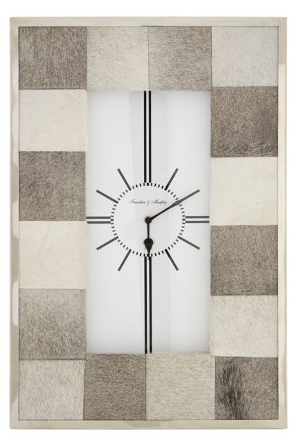 Orsina Modern Patchwork Wall Clock, Durable Stainless Steel Wall Clock - image 1