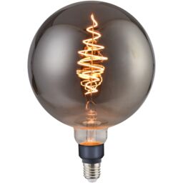 Nordlux Industrial Indoor Light Bulb Black Glass E27 Retro - Insert, IP20 - thumbnail 1